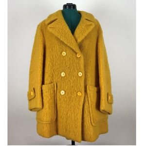 United Colors of Benetton Vintage Wool Coat Size S